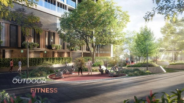 Khu phố thương mại dịch vụ sầm uất tại khối đế Capital Square