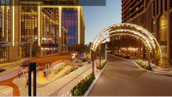 Không gian Sky Lounge & Rooftop Bar ngắm toàn cảnh sông Hàn