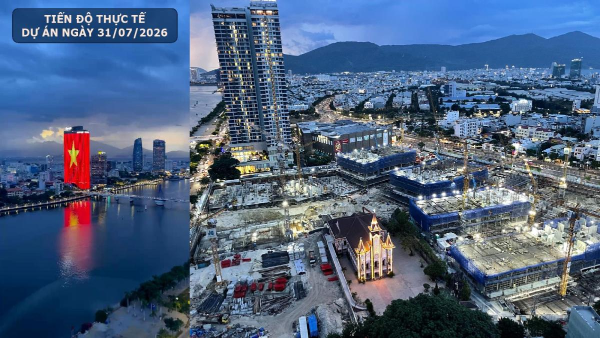 Tiến độ thi công thực tế dự án Capital Square Đà Nẵng (Ảnh 4)