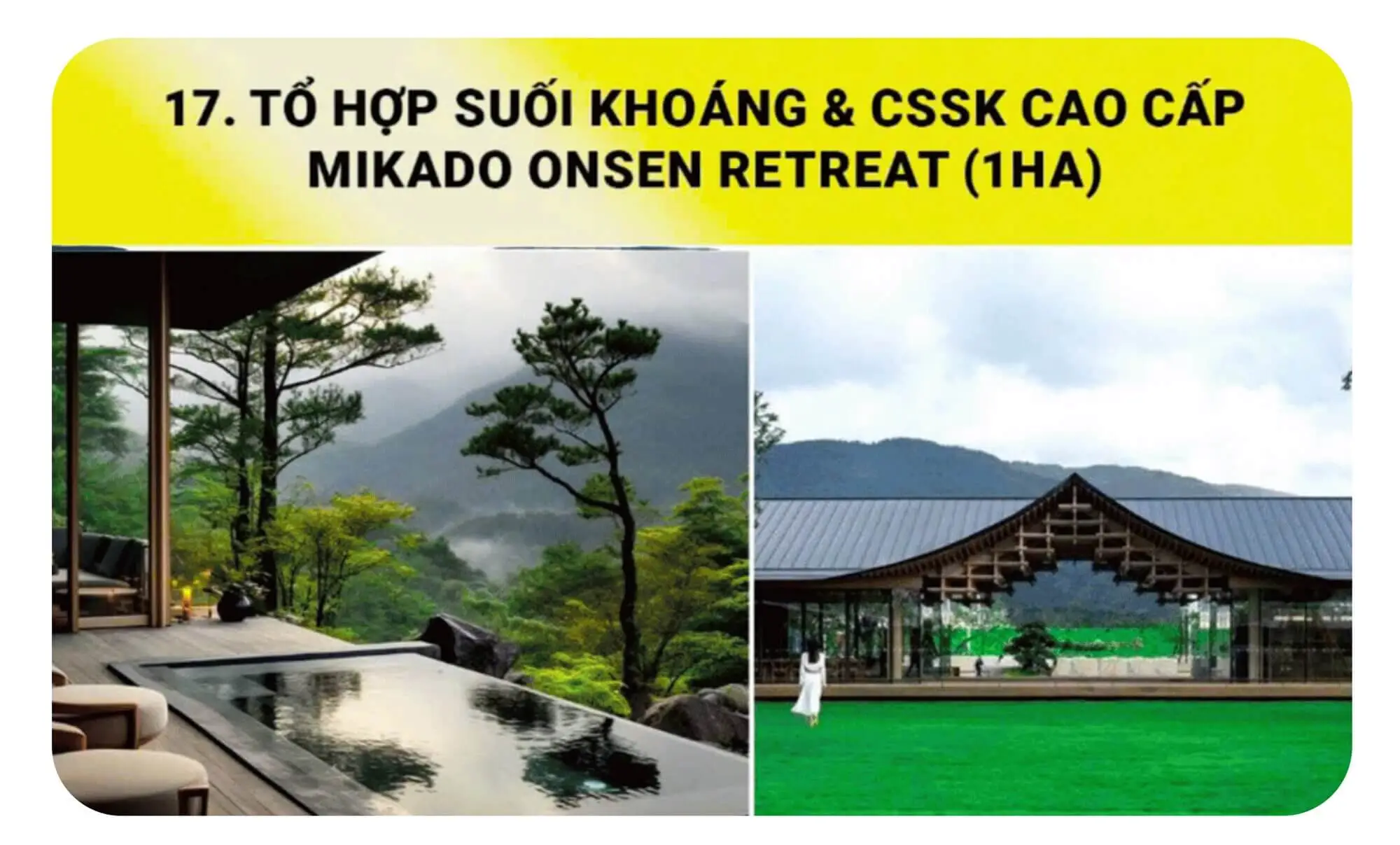 Tổ hợp suối khoáng nóng Mikado Onsen Retreat