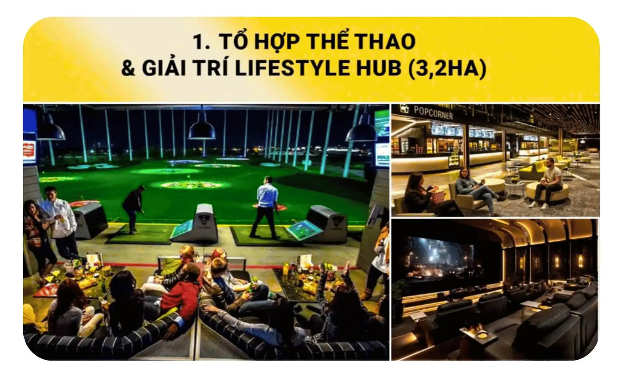 Tổ hợp thể thao giải trí Lifestyle Hub