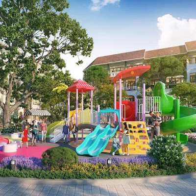 Khu vui chơi trẻ em an toàn có camera 24/7 tại Mangala Complex