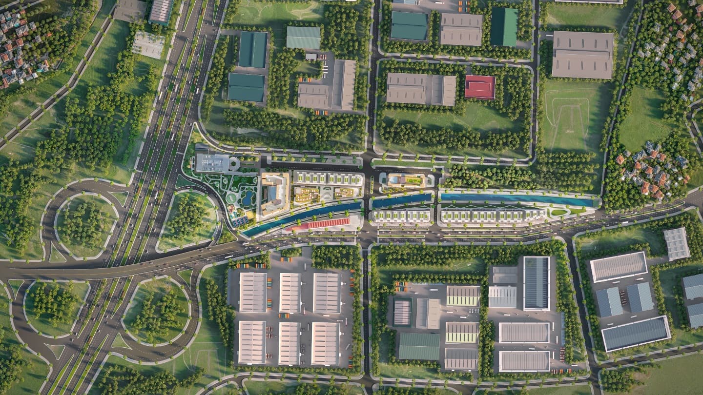 Mặt bằng tổng thể quy hoạch dự án Mangala Complex Bắc Ninh