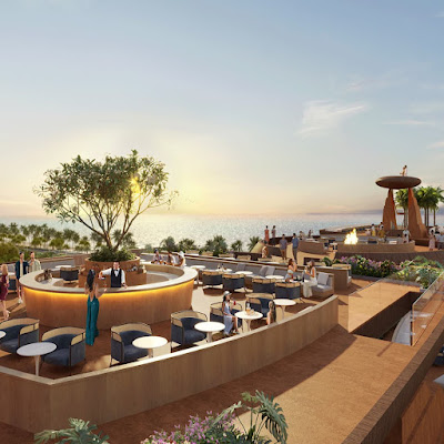 Vườn thượng uyển Sky Garden tầng thượng Mangala Complex