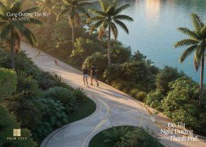 Đường dạo bộ nội khu Palm River